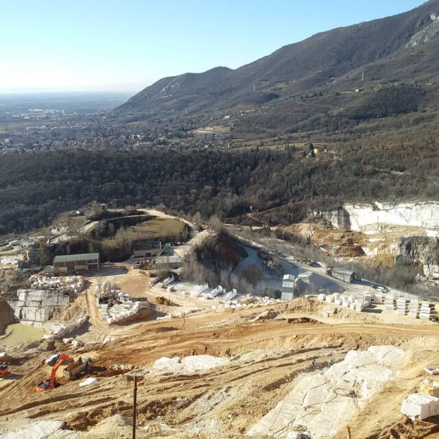 Our quarry, Botticino, Italy 🇮🇹.
.
The sun is shining on our beautiful quarry ☀.
.
Did you know that #botticinomarble process of sedimentation began about 205 million years ago !? 😯.
.
Come visit us and find out more about Botticino Classico marble ☝.
.
 #cooperativacavatoribotticino #italianmarble #botticinoclassico #marmo #marmodibotticino #botticino #мрамор #итальянскиймрамор #классическийботтичино #боттичино #мраморботтичино #marmol #marmolitaliano #marmolbotticino #marble #piedranatural #naturalstone #натуральныйкамень #cava #quarry #cantera #карьер  #madeinitaly #sedimentation #brescia
